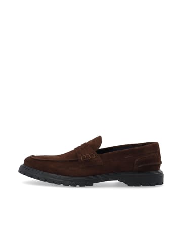 Bianco Halbschuhe aus Wildleder in DarkBrown