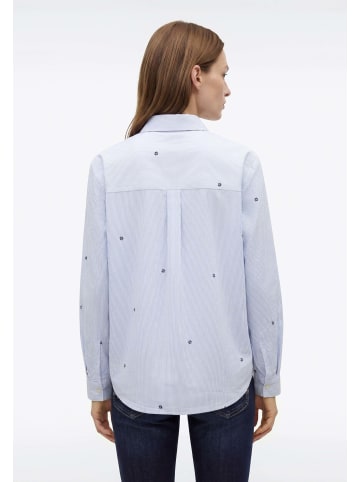 MAVI Langarmhemd Long Sleeve Woven in Oxford Striped Small Daisy Print