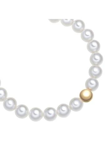 Rafaela Donata Armband aus Sterling Silber mit Muschelkernperle in weiß
