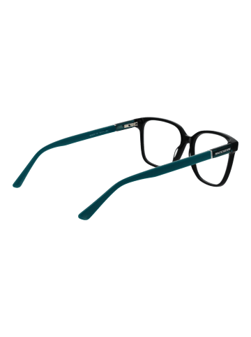 Skechers Damen Optische Fassungen Quadrat Schwarz