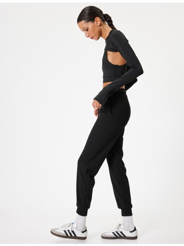 KOTON Sweathose in Schwarz