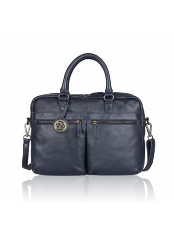 Bellicci Umhängetasche für Damen in dunkel-blau