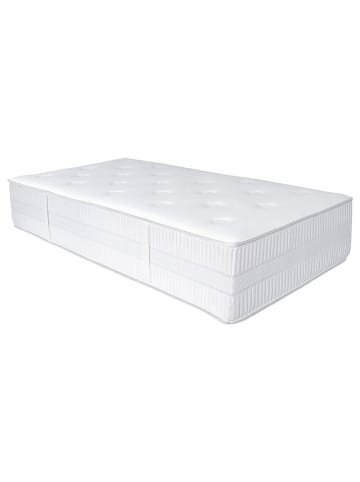 Matratzen Perfekt Boxspringmatratze Terra Med Box² in Weiß, Härtegrad 2
