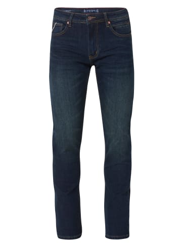 KOROSHI Regular fit stretch jeans. in blau