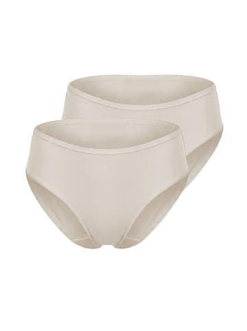 Nina von C. 2er Pack Hüftslip in champagner