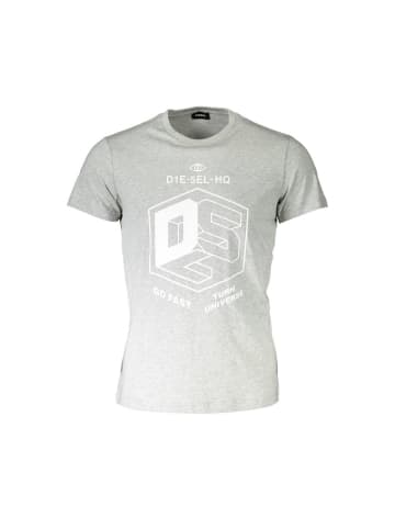 Diesel Grau Baumwolle Herren T-Shirt