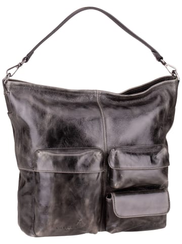 LIEBESKIND BERLIN Handtasche LK 204 Archive Lack M in Dark Stone