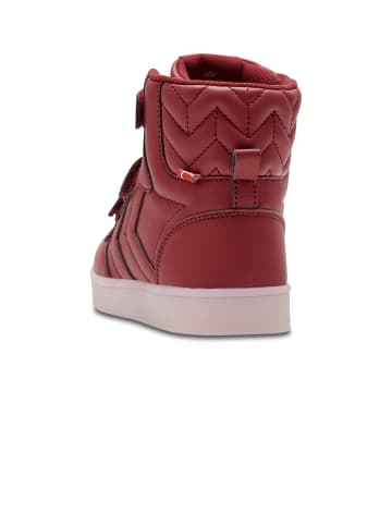 Hummel Hummel Klettverschluss Sneaker High Stadil Flash Kinder in EARTH RED