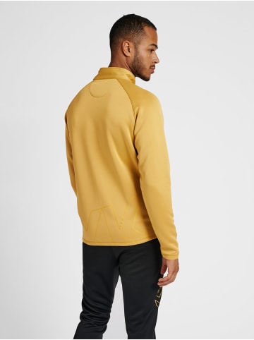 Hummel Reißverschluss Jacke Raglanärmel Hmlcima Herren in ANTIQUE GOLD