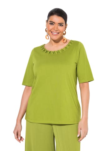 Ulla Popken Shirt in grasgrün