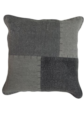 Kayoom Lyrical Pillow - Kissen 110 - 45cm x 45cm in multi - grau