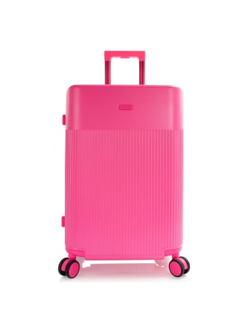 Heys HiLite 4 Rollen Trolley M 63.5 cm mit Dehnfalte flamingo pink