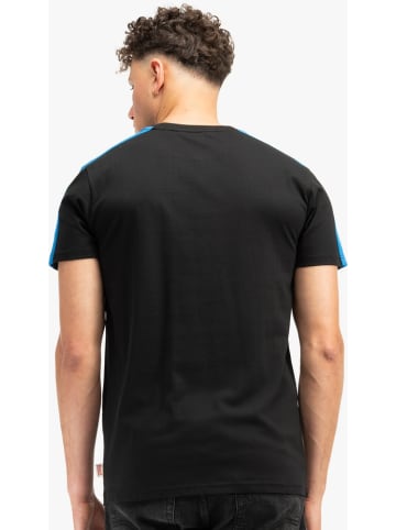 Lonsdale T-Shirt "Henconner Herren T-Shirt normale Passform" in Schwarz