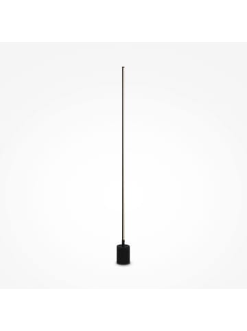 Licht-Erlebnisse Stehlampe EEK G Ø 1.6 x (H)145 cm in Schwarz