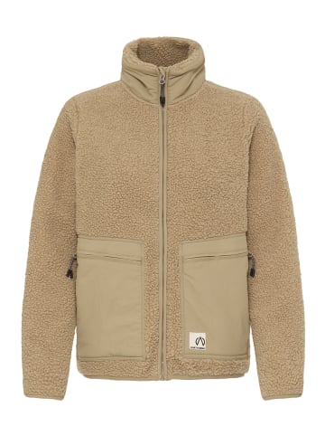 North Bend Plüschjacke NBGalonne W Teddy Jacket in Braun