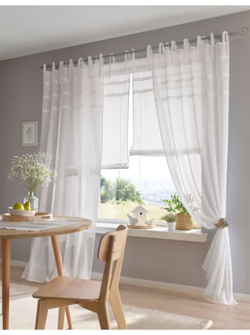 Heine Bändchenrollo in weiß