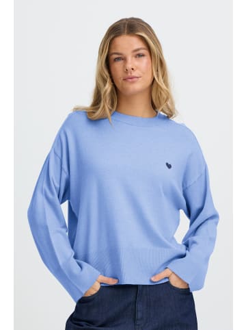 Fransa Langarm FRMELANI Loose fit in DELLA ROBBIA BLUE MEL W EMB