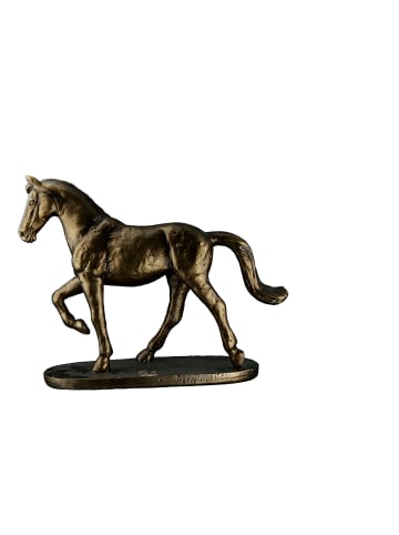 GILDE Skulptur "Pferd" in Bronze - H. 22,5 cm - B. 28,5 cm