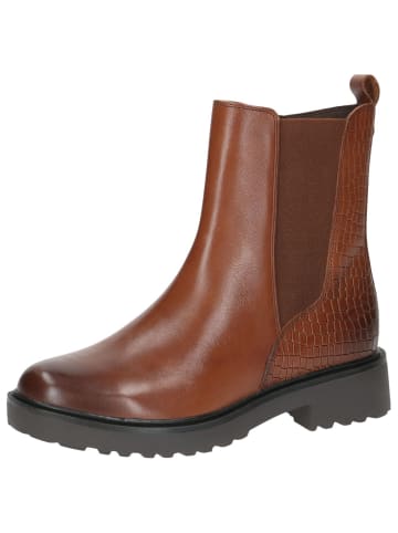 Caprice Chelsea Boot in COGNAC COMB