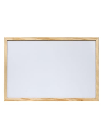 Zeller Magnettafel MEMO + Marker und 3 Magnete in Weiß, (B) 60 x (H) 80 cm