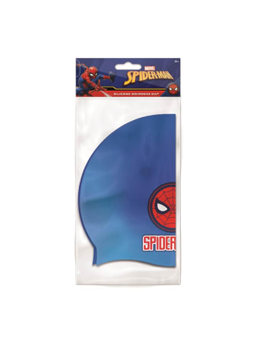 MARVEL Spider-Man Silikon Schwimmkappe – Kinder Badekappe chlorresistent & flexibel