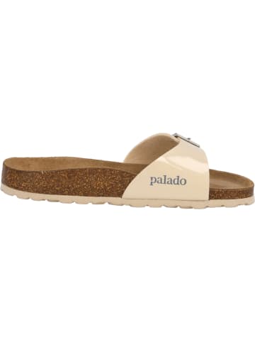 Palado Pantoletten Malta Lack SQS in Beige