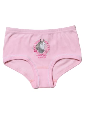 Sweety for Kids 2er-Set: Hipster-Panty in Hell-Rosa