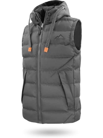 Normani Outdoor Sports Herren Winter-Steppweste Yuquot in Anthrazit