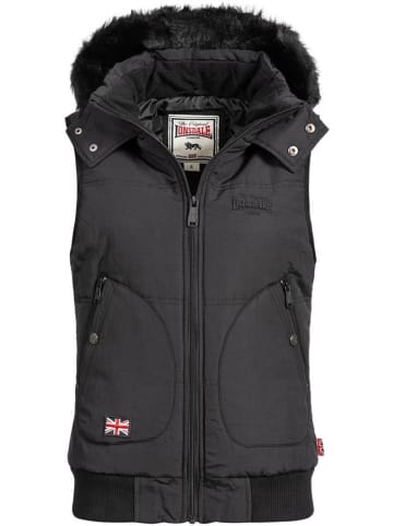 Lonsdale Winterjacke "Ansty" in Schwarz