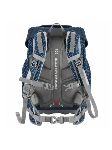 Step by Step Basis Schulranzen-Set 4-teilig in Set „Blue Lines