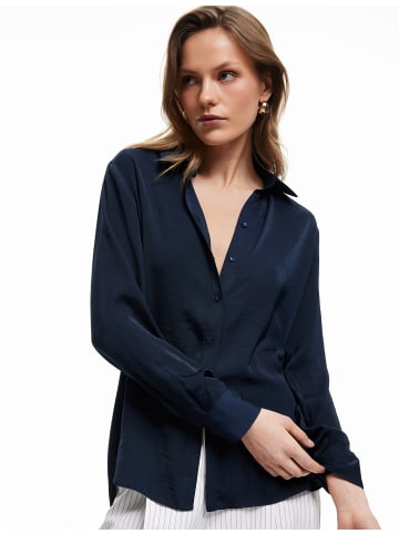 KOTON SHIRTS LS in Marineblau