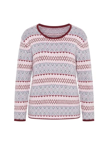 Ulla Popken Pullover in dunkles apricot