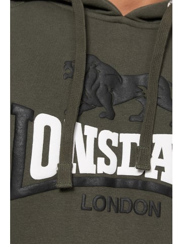 Lonsdale Hoodie "Thurning" in Grün