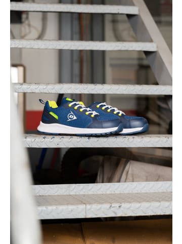 Dunlop Halbschuhe T-MAX in marineblau/grün