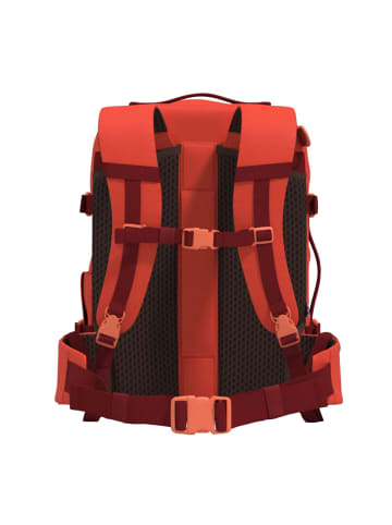 Cabinzero Travel Cabin Bag Classic Pro 32L Rucksack 46 cm Laptopfach in tomato festival