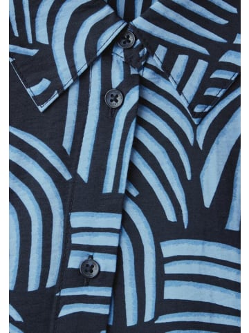 Cecil Langarmbluse in universal blue