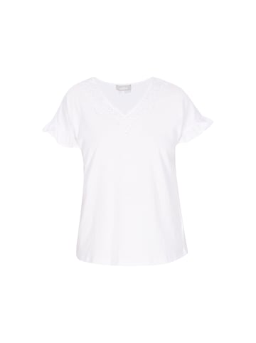 Usha Women Blouse in white