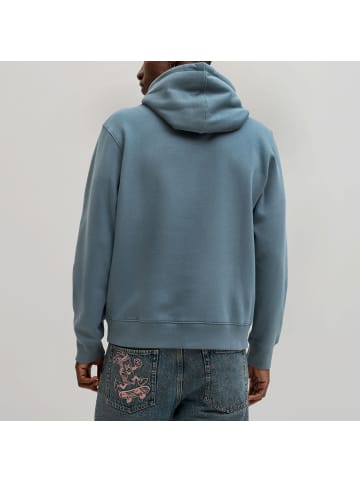 Jack and Jones JJESTAR JJ Sweat Hood in Taubenblau