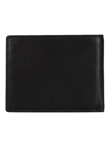 Jost Odense Geldbörse RFID Schutz Leder 12.5 cm in black