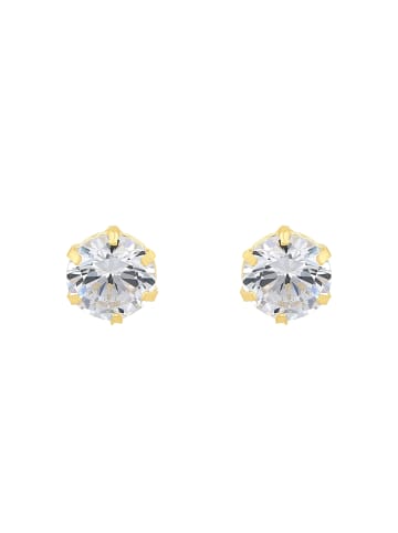 Amor Ohrstecker Gold 585/14 ct in Gold
