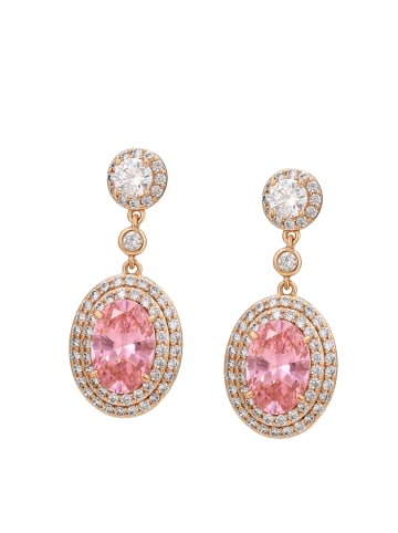 faina Women Drop Earrings in Rose Gold Rose