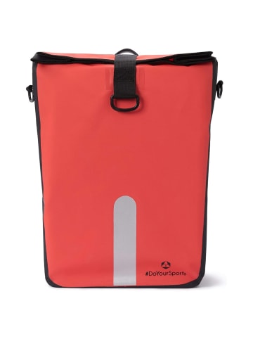 #DoYourSports Wasserdichte Fahrradtasche Roll-Top 21 L rot  rot
