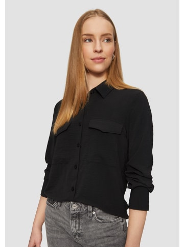 QS Bluse in 9999_schwarz