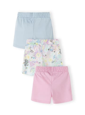 Minoti 3-er Pack Shorts 30SHORT159 in flieder
