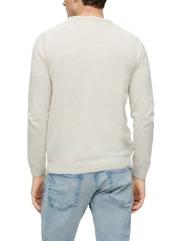S.OLIVER RED LABEL Pullover in creme