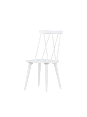 ebuy24 Esszimmerstuhl Mariette weiß 2er Set