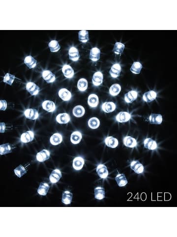 Feeric Lights Lichterkette für Außen, 240 LED in Kaltweiß, (L) 2400 cm