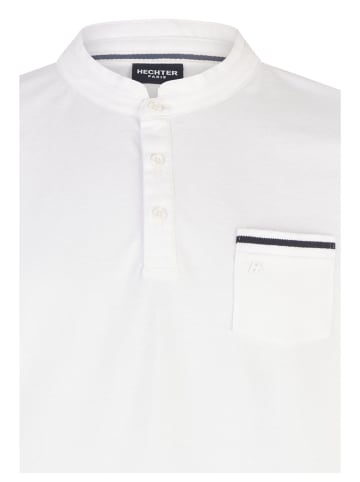 HECHTER PARIS Poloshirt in white