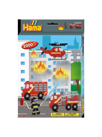 Hama Geschenkpackung Feuerwehr Midi-Bügelperlen in bunt