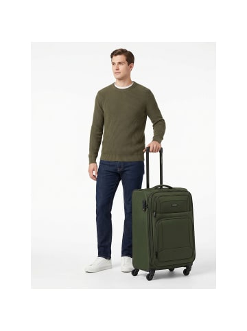 Smartbox Edition 04 4 Rollen Trolley 67 cm mit Dehnfalte in slate-green